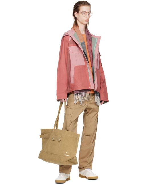 Pantalon cargo brun à panneaux PS by Paul Smith pour homme en coloris Natural