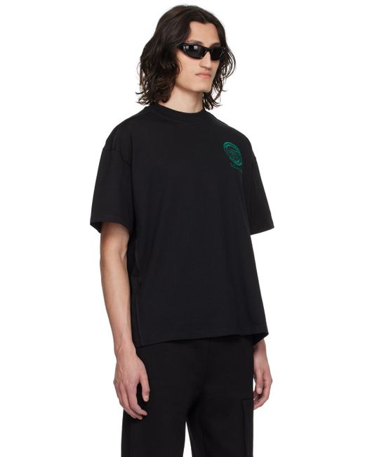 T-shirt 'baduhaus' noir Spencer Badu pour homme en coloris Black
