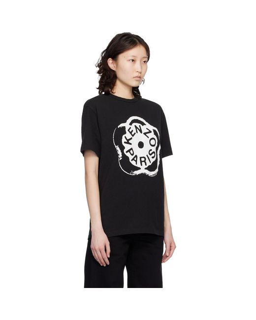KENZO Black Paris 'Boke Flower 2.0' Loose T-Shirt