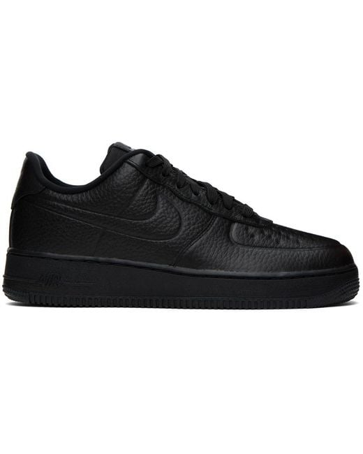 Nike Black Air Force 1 '07 Pro-tech Sneakers for men