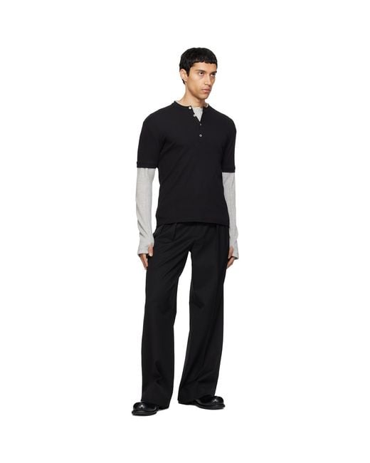 Carrera Black Dorven Henley for men