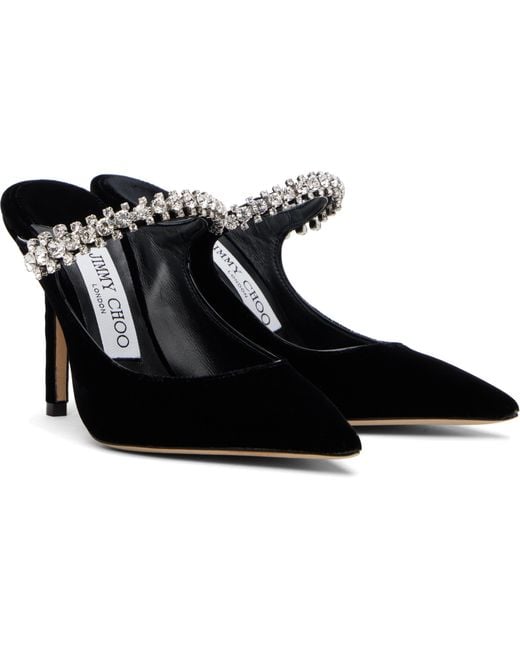 Jimmy Choo Black Bing 100 Heels