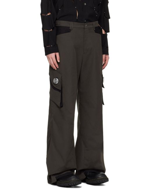 CMMAWEAR Ssense Exclusive Gaia Cargo Pants in Black for Men