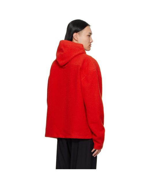 Rier Red Hoodie for men