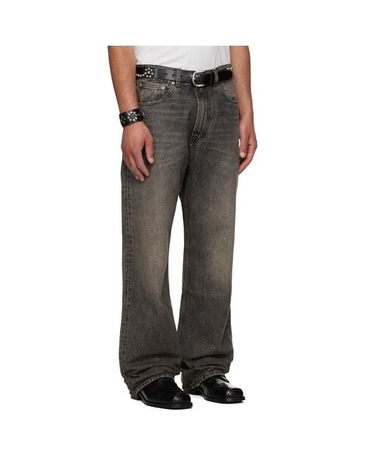 Our Legacy Black Third Cut Jeans for men