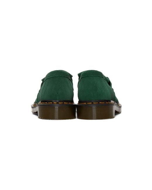 Dr. Martens X United Arrows Snaffle Kiltie Loafer in Green for Men
