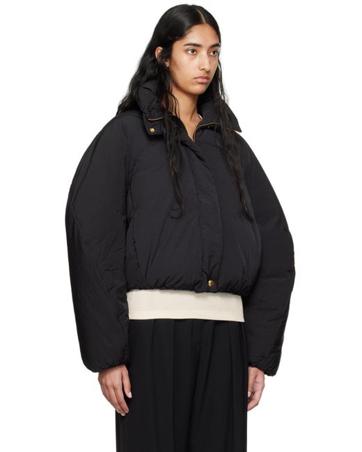 Jacquemus Black La Casa 'la Doudoune Courte Caraco' Jacket