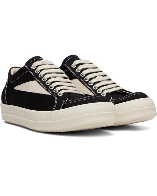 Rick Owens Black Tower Vintage Sneaks Sneakers for men