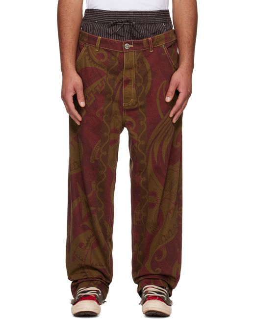 Jean Builder Brun Vivienne Westwood pour homme en coloris Brown
