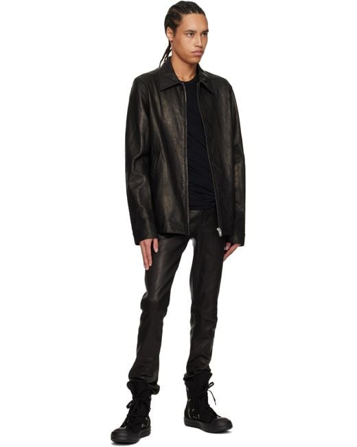 Rick Owens Black Hollywood Hexa Sneaks Sneakers for men