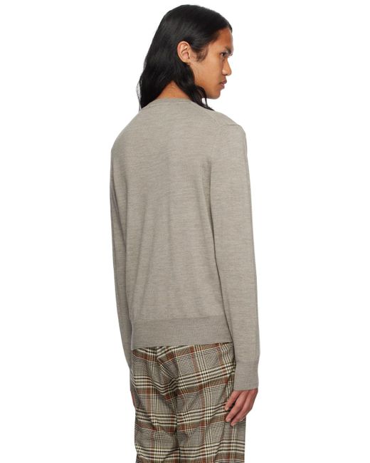 Vivienne Westwood Multicolor Gray Man Sweater for men