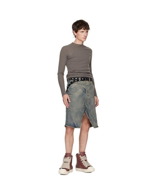 Rick Owens Brown Concordians Jumbolace Sneakers for men