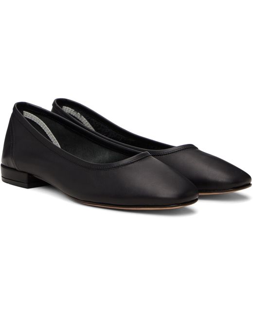Maryam Nassir Zadeh Black Serafina Ballerina Flats