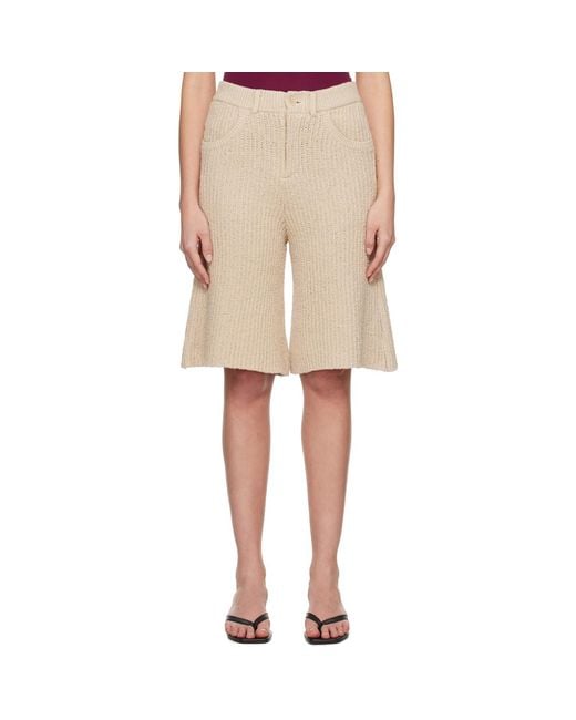 AYA MUSE Natural Cae Shorts