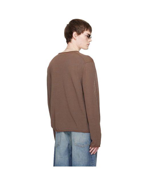 Our Legacy Multicolor Rigid Popover Sweater for men