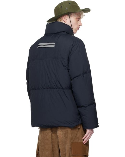 Canada Goose Blue Navy Lawrence Down Jacket for men