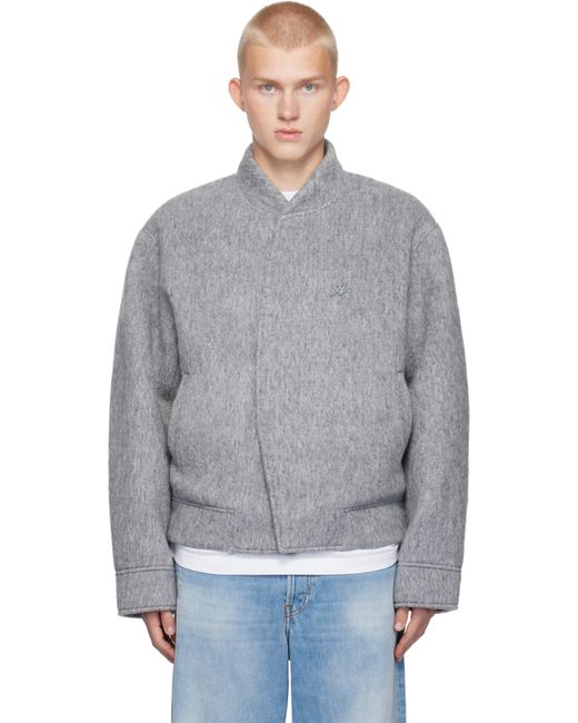 Axel Arigato Gray Hera Bomber Jacket for men