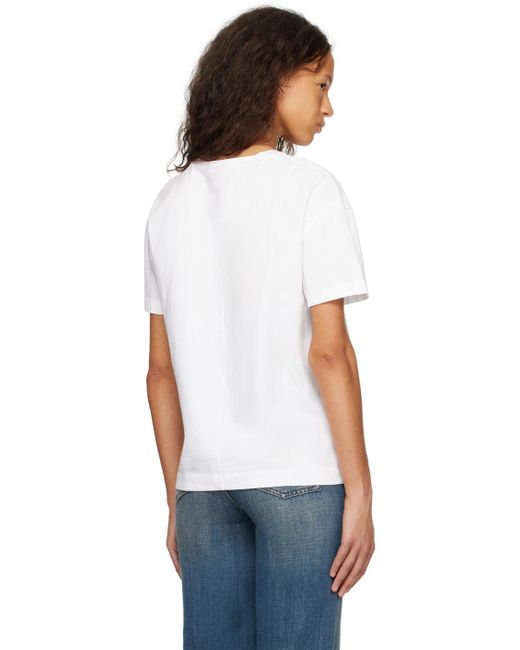 Ragbone t-shirt mica 'city' blanc Rag & Bone en coloris White