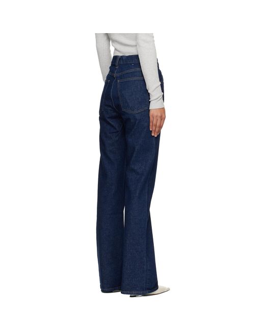 Agolde Blue Mid Rise Kick Boot Comfort Stretch Jeans
