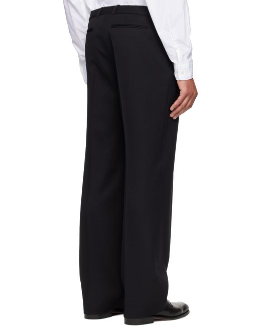 Our Legacy Black Slack Trousers for men
