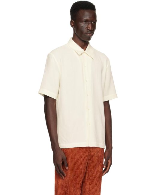 Séfr Off- Suneham Shirt in White for Men | Lyst Australia