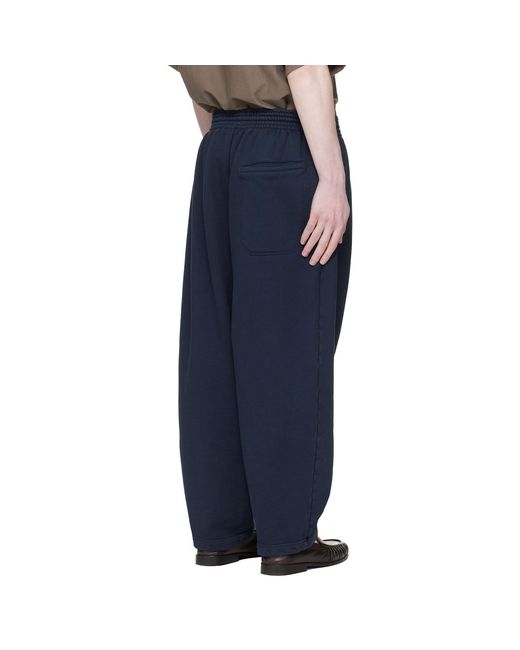 Hed Mayner Blue Drawstring Sweatpants for men