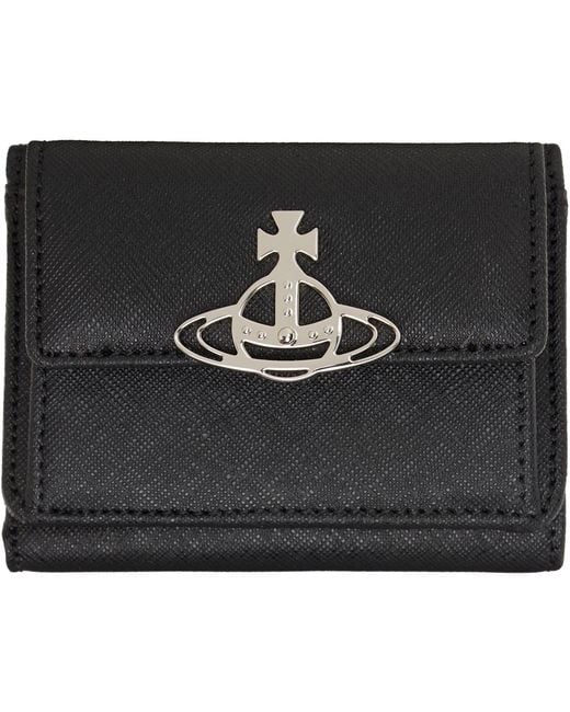 Vivienne Westwood Black Small Wallet for men