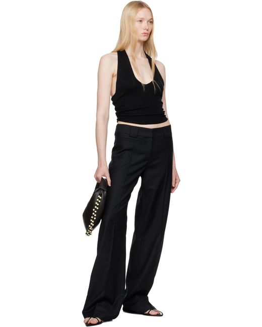 【関税込み】Aya Muse ブラック Clari トラウザーズ AYA MUSE Clari Trousers in Black | Lyst