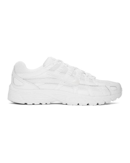 Nike Leather P-6000 in White/White Platinum (White) | Lyst Australia