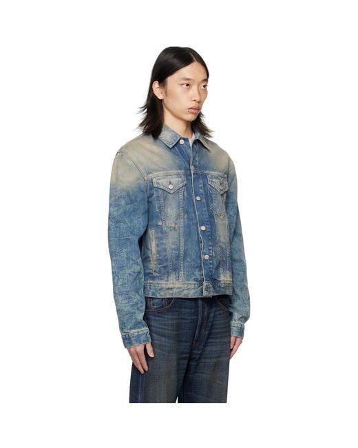 Acne Blue 2006M Goldmine Denim Jacket for men