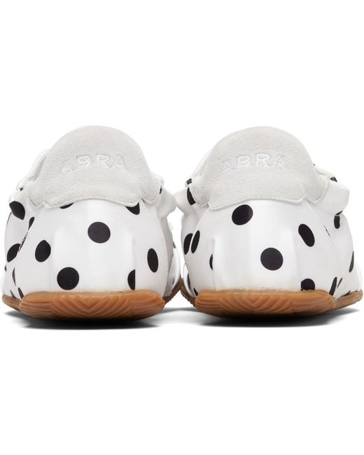 Abra Black Dots Ballerina Sneakers for men