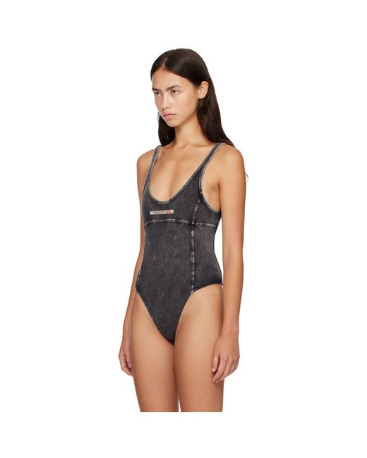 DIESEL Black Faded Bodysuit