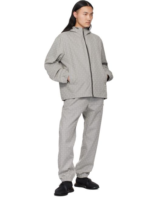 Blouson Gris À Monogrammes 72 En Jacquard Givenchy pour homme en coloris Gray