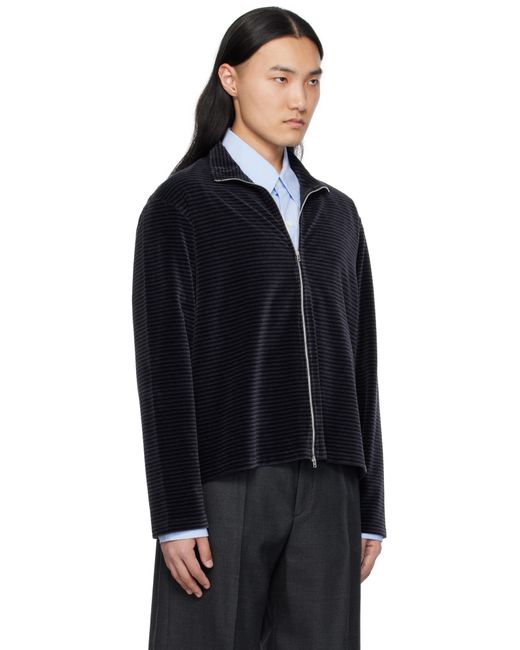 Reflective Shrunken Track Jacket