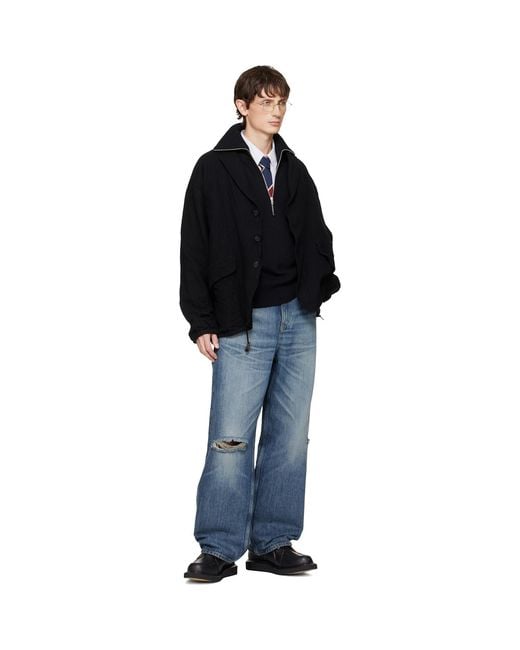 George Cox Black Dace Derbys for men