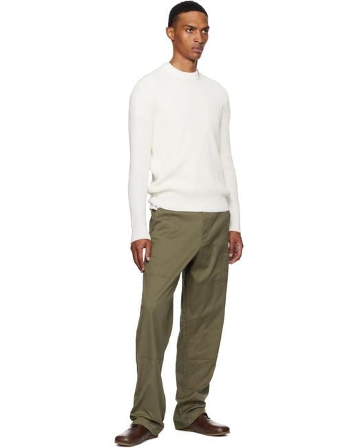 Moncler Multicolor Off- Crew Neck Sweater for men