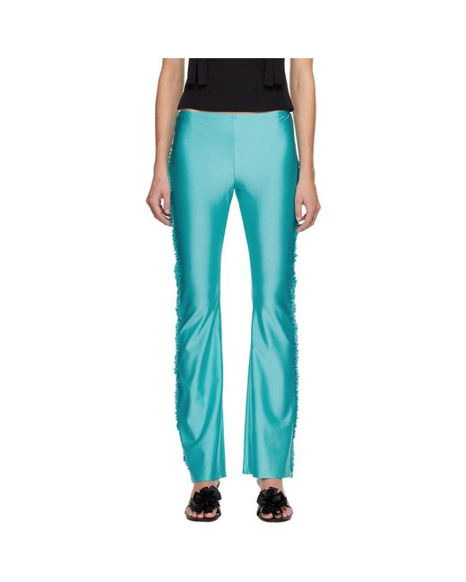 Sandy Liang Blue Abbey Lounge Pants