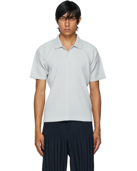 Homme plissé issey miyake polo Clearance