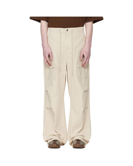Entire studios Natural Off- Barren Cargo Pants for men