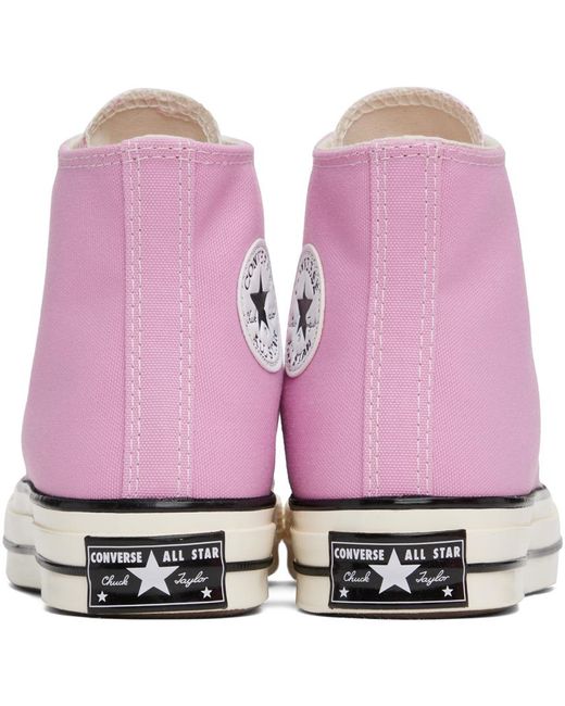 Converse Black Pink Chuck 70 Seasonal Color Sneakers