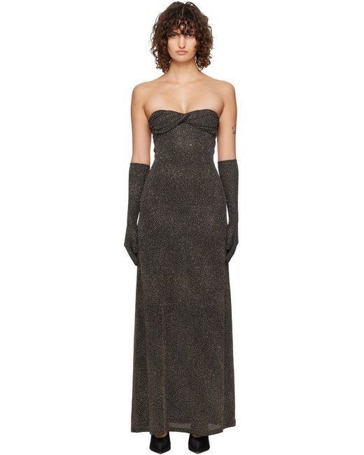 Beaufille Black Anise Maxi Dress