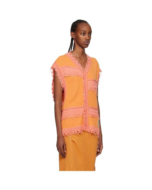 Adererror Orange Sevra Vest