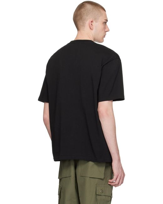 A Bathing Ape Black Relaxed-fit T-shirt for men