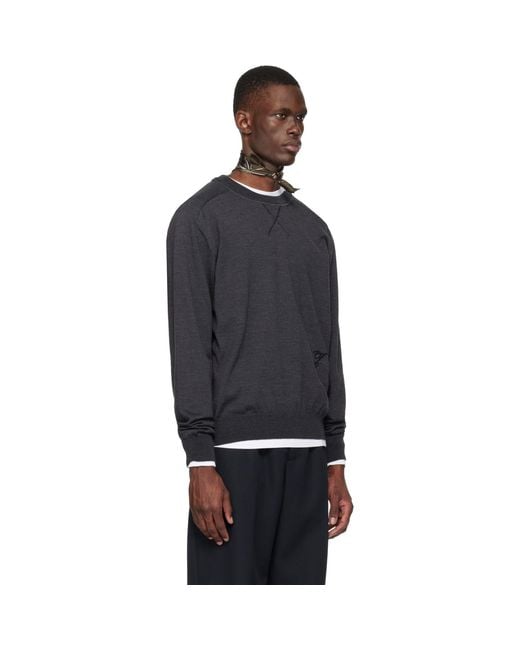 Jacquemus Black 'The J' Sweater for men