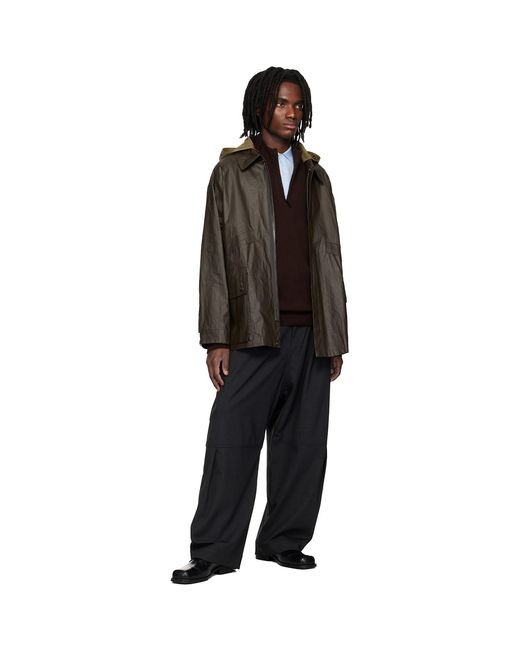 SAGE NATION Black Zushi Trousers for men