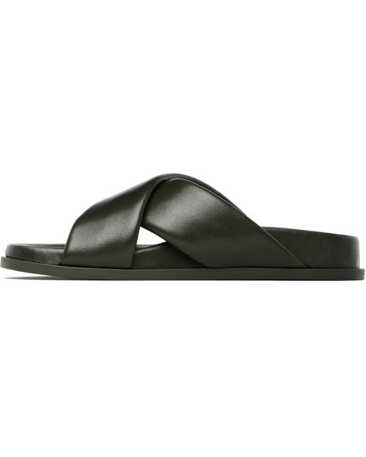 Anine Bing Black Emi Slides