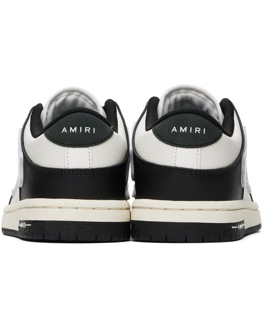 Amiri Black Skel Top Low Sneakers for men