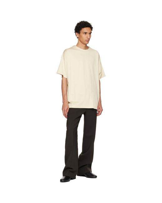 Fear Of God Black Double Weave Wool Tailored Flared Trousers for men