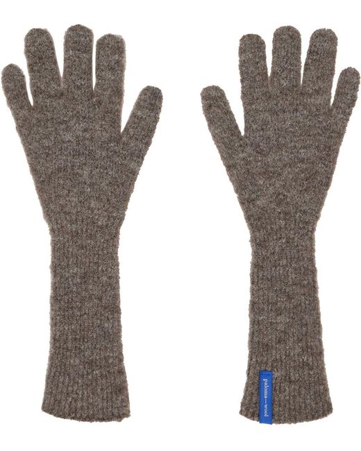 Paloma Wool Gray Taupe Peter Gloves