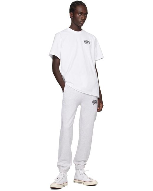 BBCICECREAM White Printed Sweatpants for men